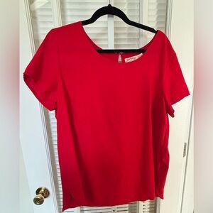 Red Blouse-size16-18
